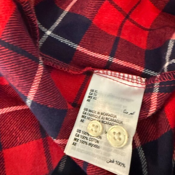 Club Room Men's Cotton Flannel Button-Down Shirt - Picture 4 of 9